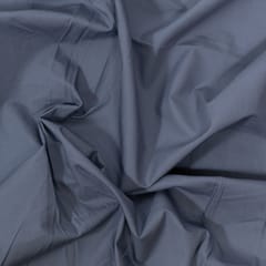 Grey Color Dyed 60's Poplin Fabric