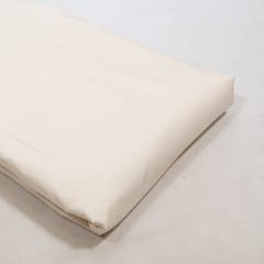 Cream Color Dyed 60's Poplin Fabric