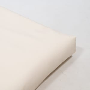 Cream Color Dyed 60's Poplin Fabric