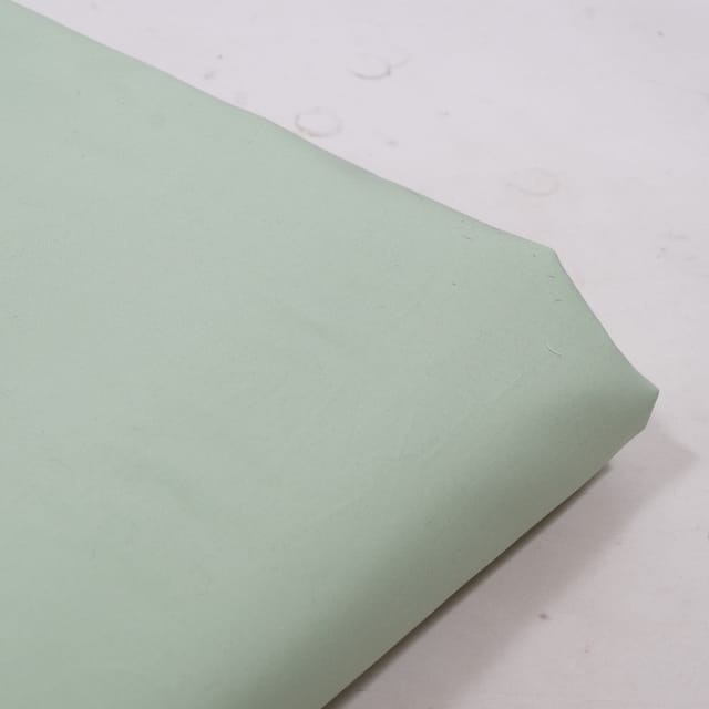 Mint Green Color Dyed 60's Poplin Fabric
