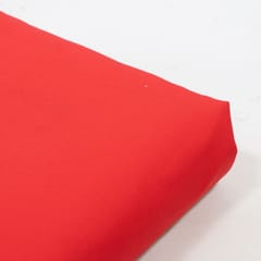 Red Color Dyed 60's Poplin Fabric