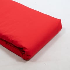 Red Color Dyed 60's Poplin Fabric
