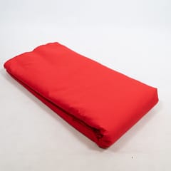 Red Color Dyed 60's Poplin Fabric