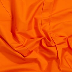 Orange Color Dyed 60's Poplin Fabric