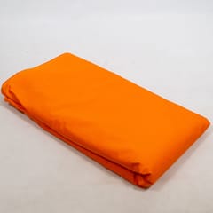 Orange Color Dyed 60's Poplin Fabric