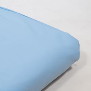 Sky Blue Color Dyed 60's Poplin Fabric