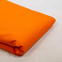 Orange Color Dyed 60's Poplin Fabric