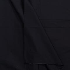 Black Color Dyed 60's Poplin Fabric