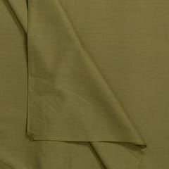 Green Color Cotton Flex Fabric