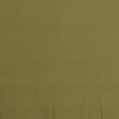 Green Color Cotton Flex Fabric