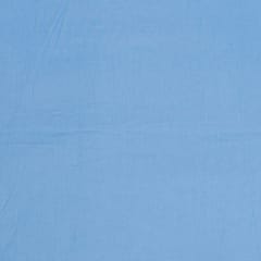 Sky Blue Color Cotton Flex Fabric
