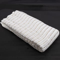 Dyeable Georgette Embroidered Fabric