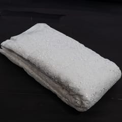 Dyeable Organza Embroidered Fabric