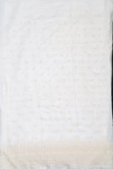 Dyeable Viscose Chanderi Embroidered Fabric