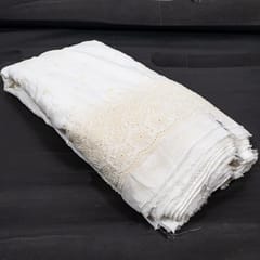 Dyeable Viscose Chanderi Embroidered Fabric