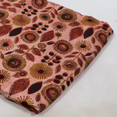 Gajree Color Modal Satin Printed Fabric