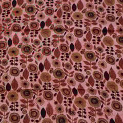 Gajree Color Modal Satin Printed Fabric