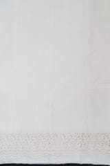 Dyeable Cotton Embroidered Fabric