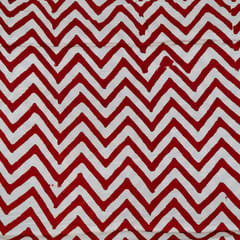 Maroon Color Modal Satin Printed Fabric
