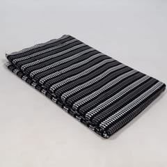 Black Color Cambric Cotton Printed Fabric