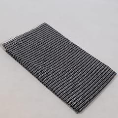 Black Color Cambric Cotton Printed Fabric