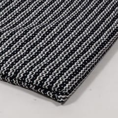 Black Color Cambric Cotton Printed Fabric