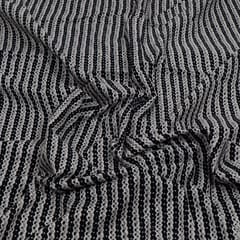 Black Color Cambric Cotton Printed Fabric