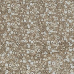 Dyeable Net Embroidered Fabric