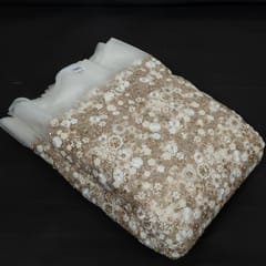 Dyeable Net Embroidered Fabric