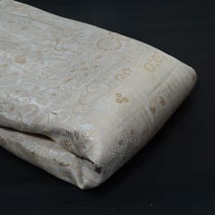 Dyeable Dola Silk Jacquard Fabric