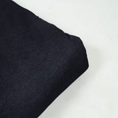Dark Blue Color Knitted Denim Lycra Fabric