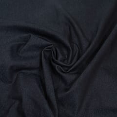 Dark Blue Color Knitted Denim Lycra Fabric
