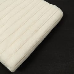 Dyeable Chanderi Zari Stripes Fabric