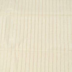 Dyeable Chanderi Zari Stripes Fabric