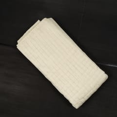 Dyeable Chanderi Check Fabric