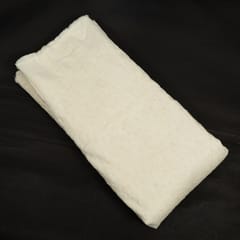 Dyeable Linen Georgette Embroidered Fabric