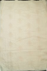 Dyeable Linen Georgette Embroidered Fabric