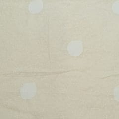 Kora Cotton Embroidery Fabric with Elegant Appliqué Work – Artistic & Graceful