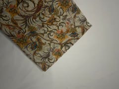 Multicolor Floral Tissue Fabric