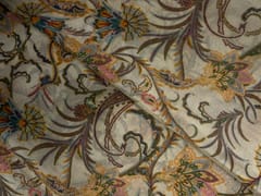 Multicolor Floral Tissue Fabric