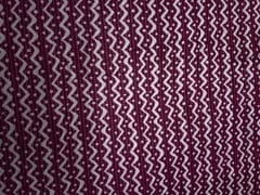 Purple Stripes Cotton Cambric Kantha Fabric