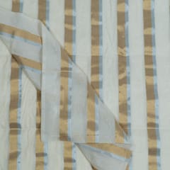 Dyeable Chanderi Zari Fabric