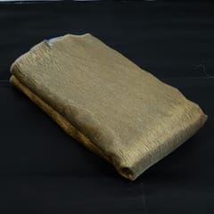Gold/Antique Color Chanderi Tissue Crush 2D Fabric