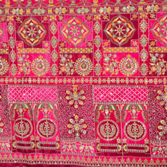 Rani Color Crepe Print with Embroidered Fabric