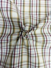 Multi Color Plain Weave Yarn Dyed Cotton Fabric