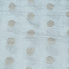 Dyeable Dola Silk Embroidered Fabric