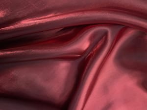 Dark Maroon Color Jimmy Choo Organza Fabric