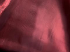 Dark Maroon Color Jimmy Choo Organza Fabric