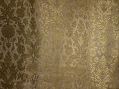 Golden Floral Semi Brocade Fabric