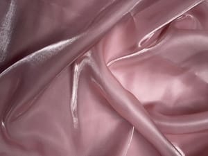 Baby Pink Color Jimmy Choo Organza Fabric